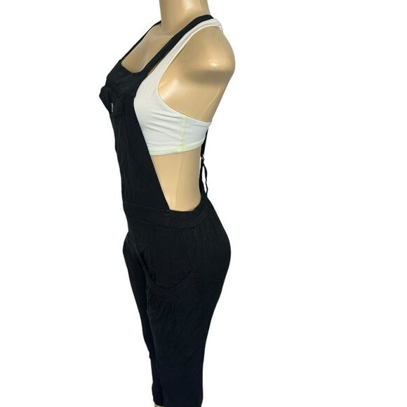 FLYNN SKYE x revolve Jumpsuit black snake print jogger y back Overalls size 1 sm - Picture 5 of 7